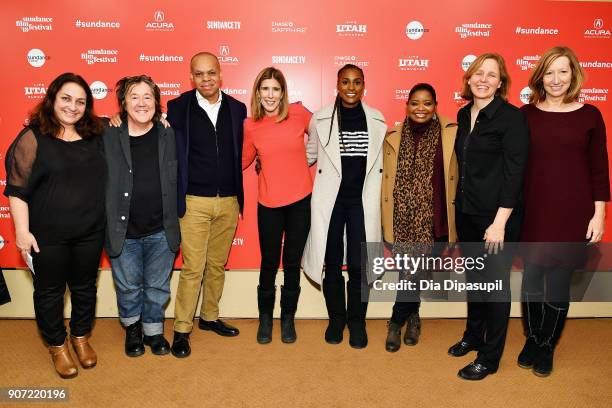 Caroline Libresco, Christine Vachon, Patrick Gaspard, Sarah Ellison, Issa Rae, Octavia Spencer, Megan Smith, and Sundance Institute Executive...