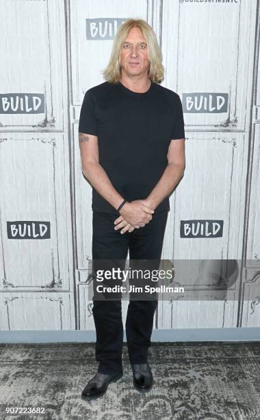 Singer Joe Elliott attends the Build Series to discuss his up coming summer tour at Build Studio on January 19, 2018 in New York City.