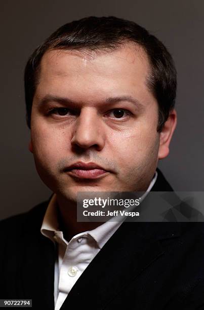 Director Corneliu Porumboiu poses for a portrait during the 2009 Toronto International Film Festival held at the Sutton Place Hotel on September 14,...