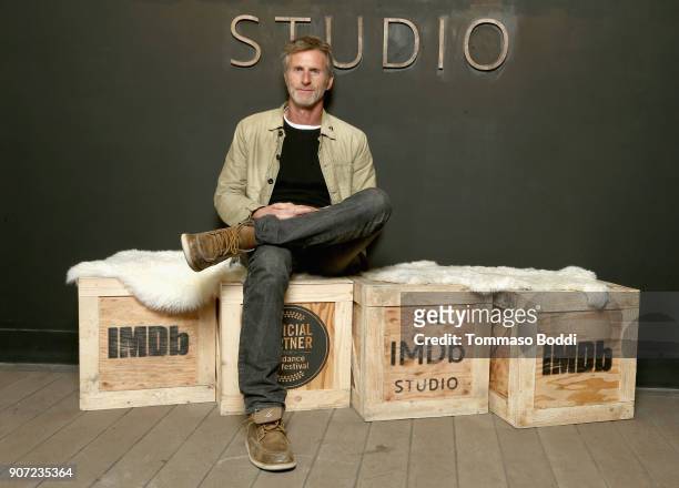 Director Andrew Heckler from 'Burden' attends The IMDb Studio at The Sundance Film Festival on January 19, 2018 in Park City, Utah.