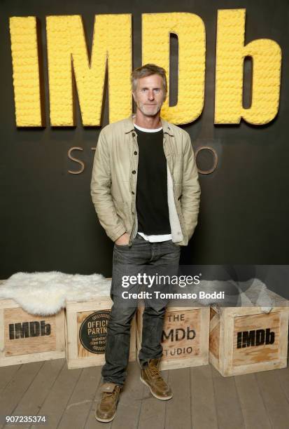 Director Andrew Heckler from 'Burden' attends The IMDb Studio at The Sundance Film Festival on January 19, 2018 in Park City, Utah.