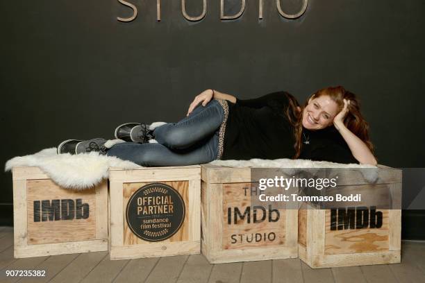 Actor Augustine Frizzell from 'Never Going Back' attends The IMDb Studio at The Sundance Film Festival on January 19, 2018 in Park City, Utah.