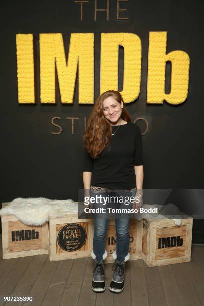 Actor Augustine Frizzell from 'Never Going Back' attends The IMDb Studio at The Sundance Film Festival on January 19, 2018 in Park City, Utah.