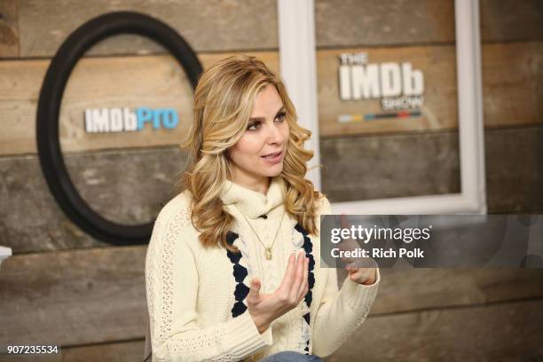 Actor Cara Buono from 'Monsters & Men' attends The IMDb Studio at The Sundance Film Festival on January 19, 2018 in Park City, Utah.