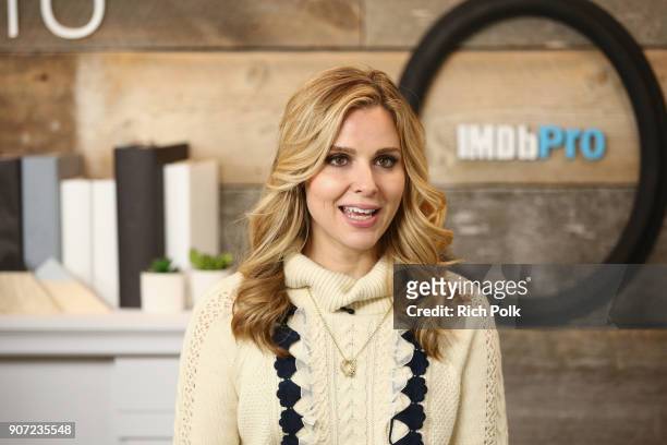 Actor Cara Buono from 'Monsters & Men' attends The IMDb Studio at The Sundance Film Festival on January 19, 2018 in Park City, Utah.