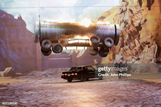 General view of "Fast and Furious Live" at the O2 Arena on January 19, 2018 in London, England.