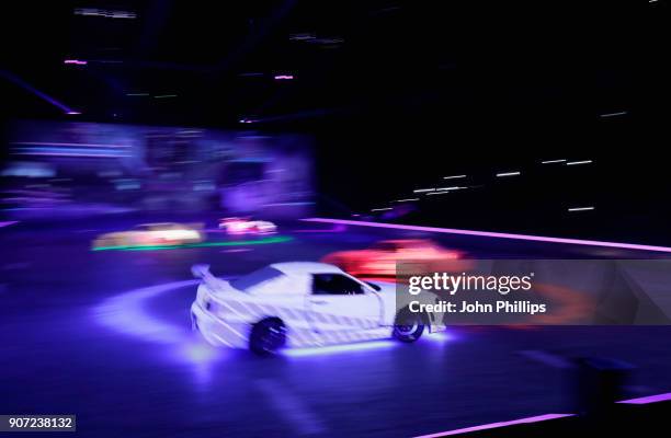 General view of "Fast and Furious Live" at the O2 Arena on January 19, 2018 in London, England.