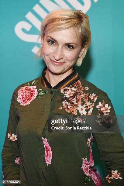 Filmmaker Halyna Hutchins attends the 2018 Sundance Film Festival Official Kickoff Party Hosted By SundanceTV during the 2018 Sundance Film Festival...