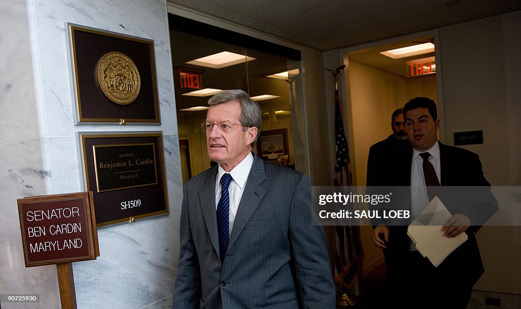 Baucus US Senator Max Baucus, a Democrat from Montana and chairman of the ...