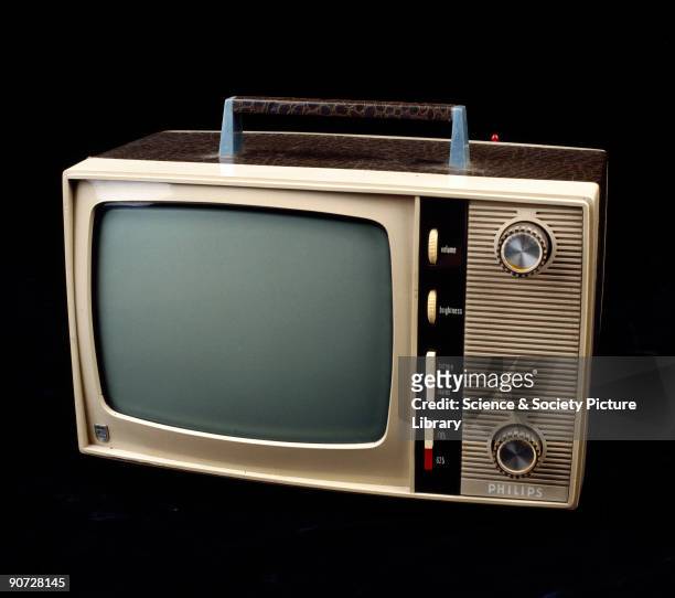 This dual standard 405/625 line television set with a 12 inch screen was one of the first truly portable television sets. It was produced in the...