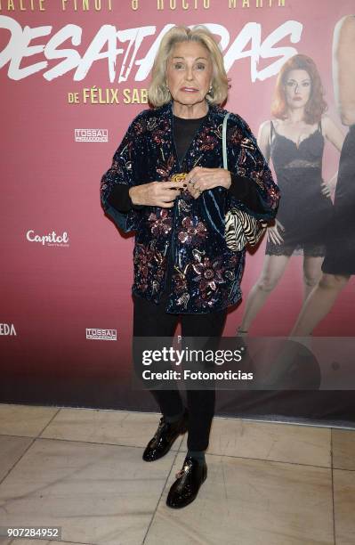 Beatriz de Orleans attends the premiere of 'Desatadas' at the Capitol theatre on January 19, 2018 in Madrid,