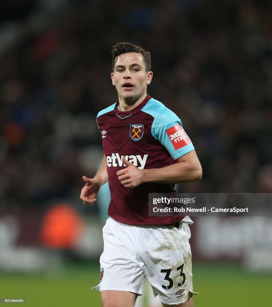 West Ham United v Shrewsbury Town - The Emirates FA Cup Third Round Replay