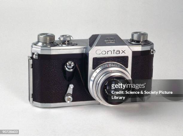The East German Zeiss Ikon company introduced the Contax S camera in 1949. It was a 35mm single lens reflex camera and was the first SLR to...