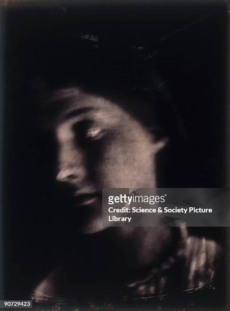 Portrait of Julia Jackson, mother of the writer Virginia Woolf, by Julia Margaret Cameron . Cameron's photographic portraits are considered among the...