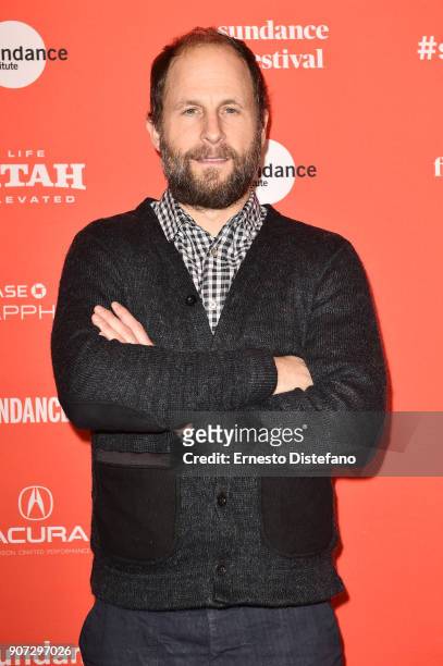 Producer Ross Tuttle attends the "Crime And Punishment" Premiere during the 2018 Sundance Film Festival at The Ray on January 19, 2018 in Park City,...