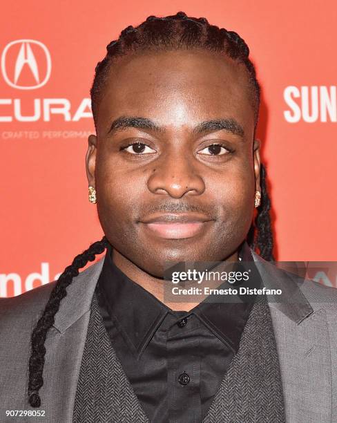 Edwin Raymond attends the "Crime And Punishment" Premiere during the 2018 Sundance Film Festival at The Ray on January 19, 2018 in Park City, Utah.