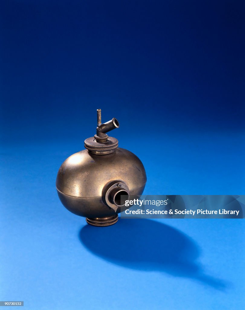 Oncometer This instrument designed by C S Roy was used for measuring blood flow ...