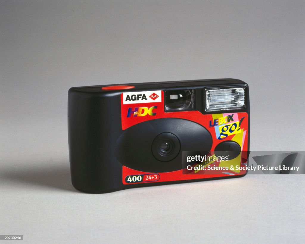 Agfa Le Box Go, disposable camera, 1999.