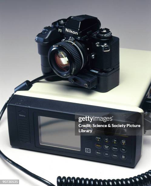 The Kodak Professional Digital Camera System consists of a camera back and camera winder fitted to an unmodified Nikon F3 camera, and a separate...