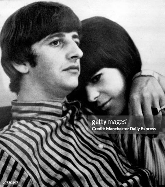 June 1964: Caption reads: 'Maureen Cox just back from a Caribbean holiday with Beatle Ringo Starr, spoke last night of their friendship. "We're not...