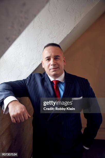 Manny Gomez from the film 'Crime and Punishment' poses for a portrait in the YouTube x Getty Images Portrait Studio at 2018 Sundance Film Festival on...