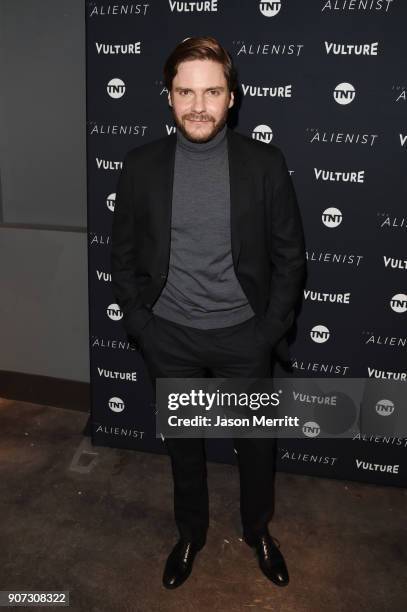 Actor Daniel Bruhl attends "The Alienist" Special Screening during Sundance Film Festival 2018 at The Vulture Spot on January 19, 2018 in Park City,...