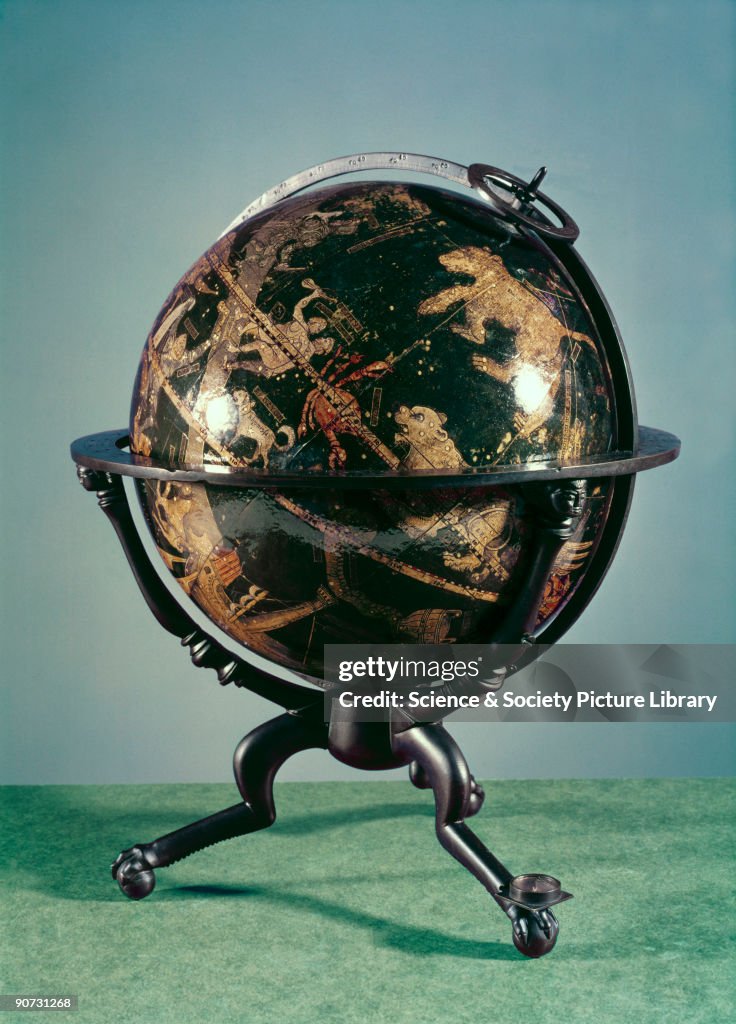 Celestial globe, 1533-35.