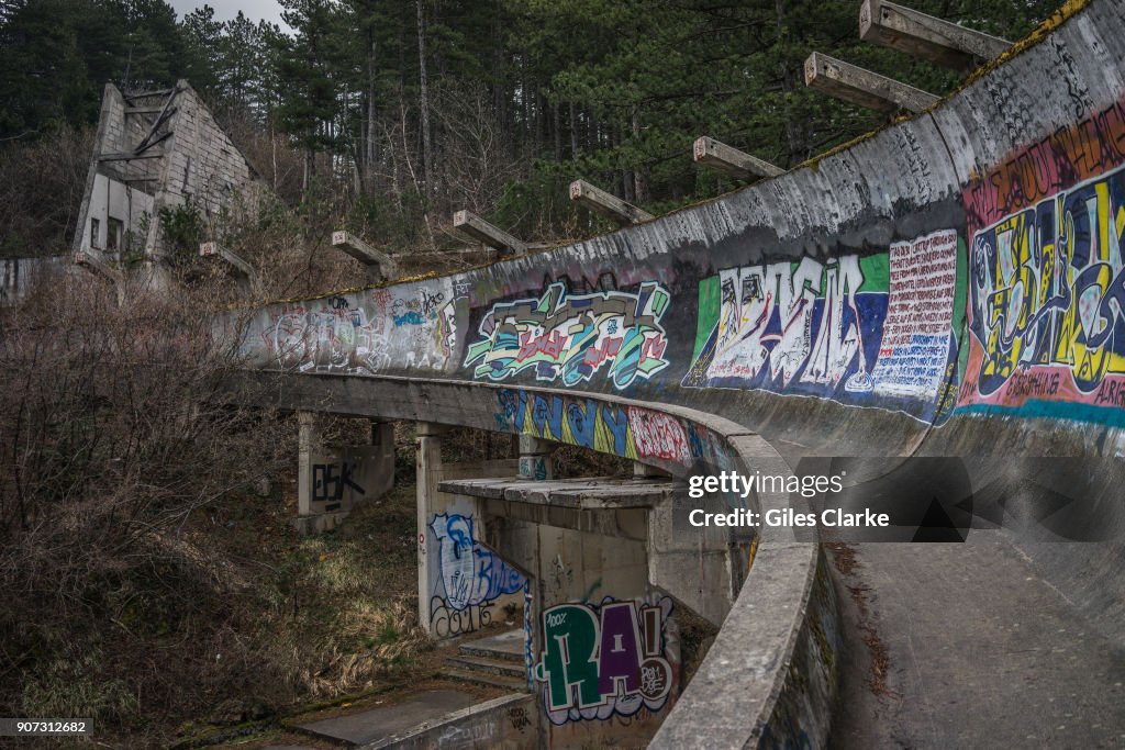 1984 Winter Olympics Bobsled Track in Sarajevo.