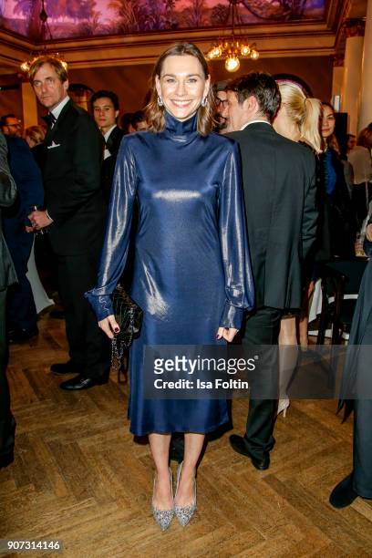 German actress Christiane Paul attends the Bayerischer Filmpreis 2017 at Prinzregententheater on January 21, 2018 in Munich, Germany.
