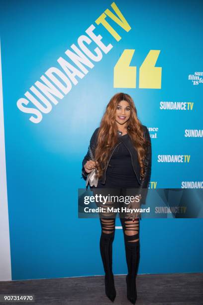 Rapper and Reality TV personality Pepa Denton attends the 2018 Sundance Film Festival Official Kickoff Party hosted by Sundance TV at Sundance TV HQ...