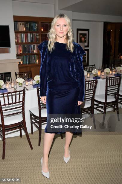Laura Brown attends the Opening of Beverly Hills Boutique with a private VIP dinner hosted by Giovanni Morelli, Stuart Weitzman Creative Director,...