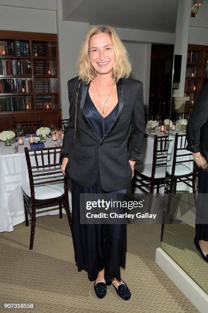 Director Zoe Cassavetes attends the Opening of Beverly Hills Boutique with a private VIP dinner hosted by Giovanni Morelli, Stuart Weitzman Creative...