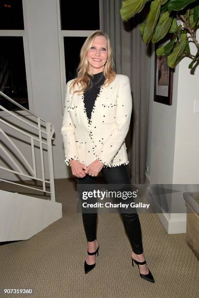 Stuart Weitzman CMO Susan Duffy attends the Opening of Beverly Hills Boutique with a private VIP dinner hosted by Giovanni Morelli, Stuart Weitzman...