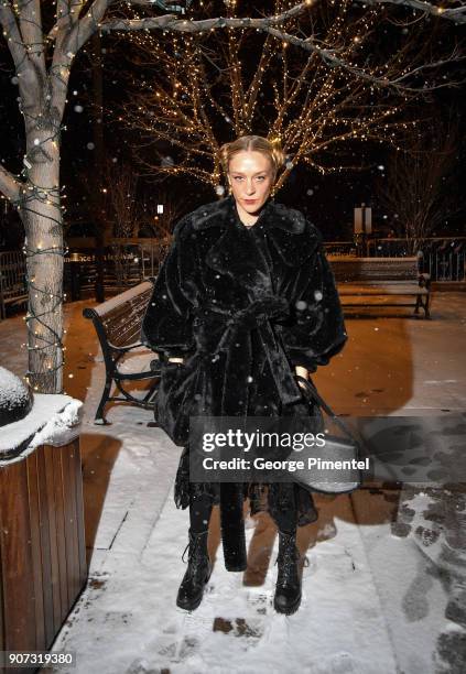 Actor Chloe Sevigny attends the 'Lizzie' Premiere during the 2018 Sundance Film Festival at Park City Library on January 19, 2018 in Park City, Utah.