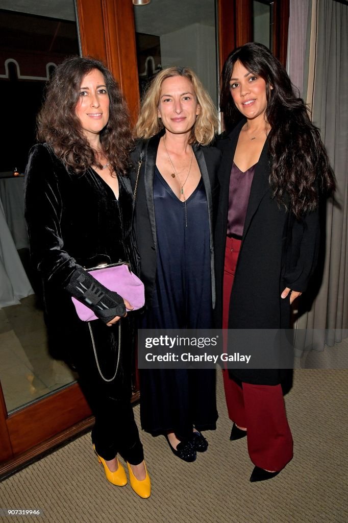 Giovanni Morelli, Stuart Weitzman Creative Director, And Laura Brown, InStyle Editor-In-Chief, Celebrate the Opening of Beverly Hills Boutique With Private VIP Dinner At The Sunset Tower Hotel