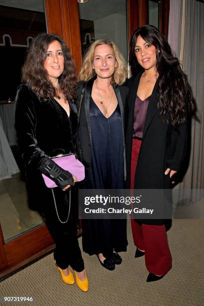 Clare Vivier, Zoe Cassavetes, and Shani Darden attend the Opening of Beverly Hills Boutique with a private VIP dinner hosted by Giovanni Morelli,...