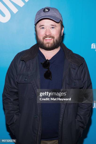 Actor Haley Joel Osment attends the 2018 Sundance Film Festival Official Kickoff Party Hosted By SundanceTV at Sundance TV HQ on January 19, 2018 in...