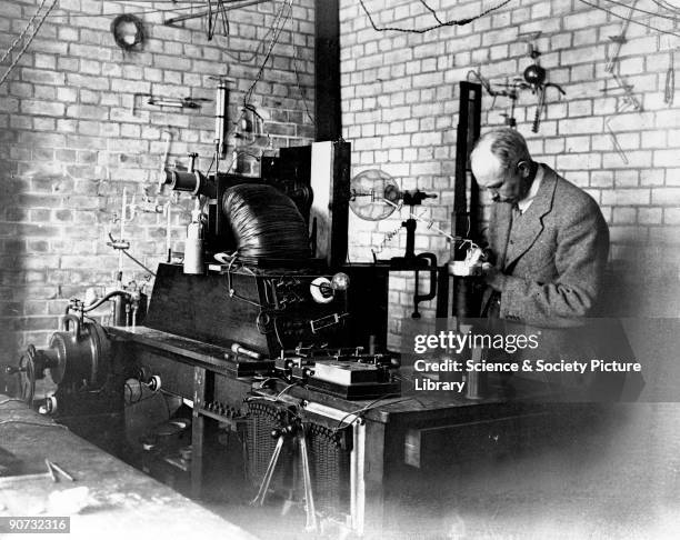 Francis William Aston worked with J J Thomson , at Cambridge University. In 1919 he devised a mass spectrograph which was able to separate atoms of...