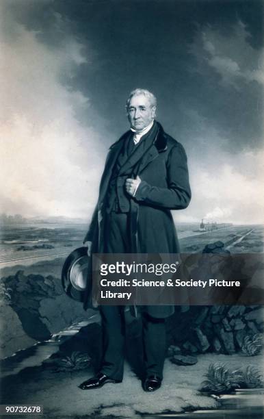 Engraving by Samuel Bellin, after an original oil painting by John Lucas, c 1830s. A largely self-educated man, Stephenson�s early working life was...