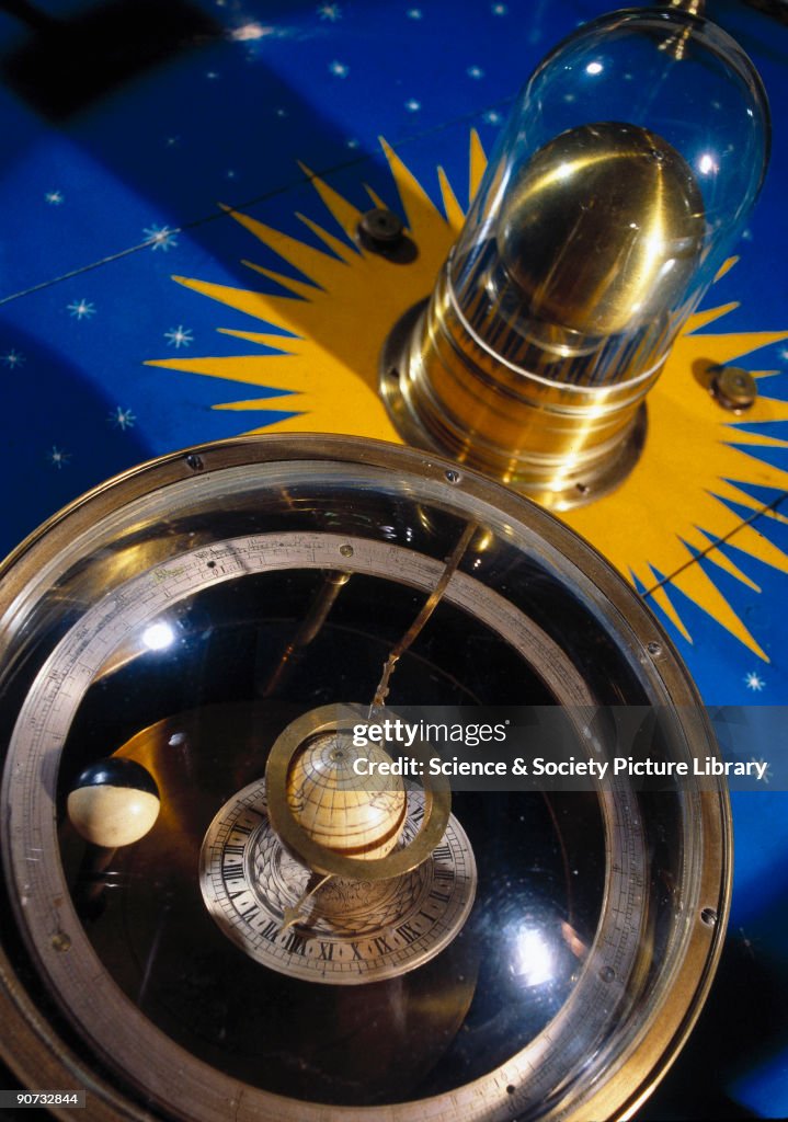 Rowleys original orrery, 1712-1713.