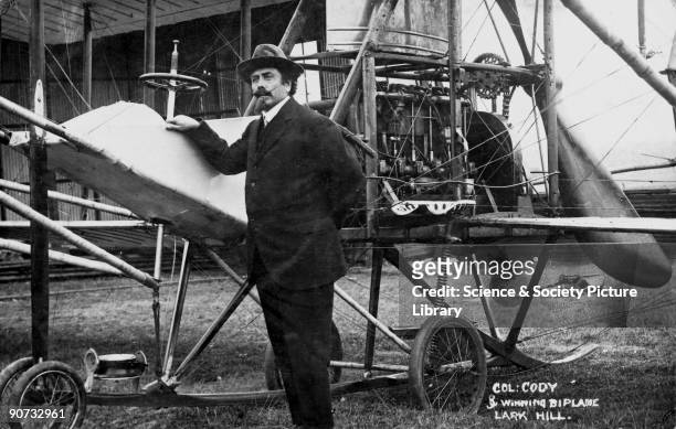 Cody was the American-born pioneer of the man-lifting kite, which he developed as a means of military observation. On 16 October 1908 he made the...