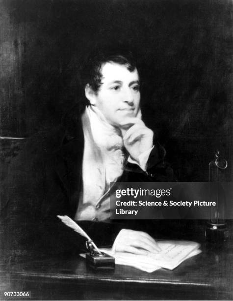 Painting by Phillips. Whilst at the Pneumatic Institute in Bristol, Davy discovered the anaesthetic effects of laughing gas . In 1801 he was...