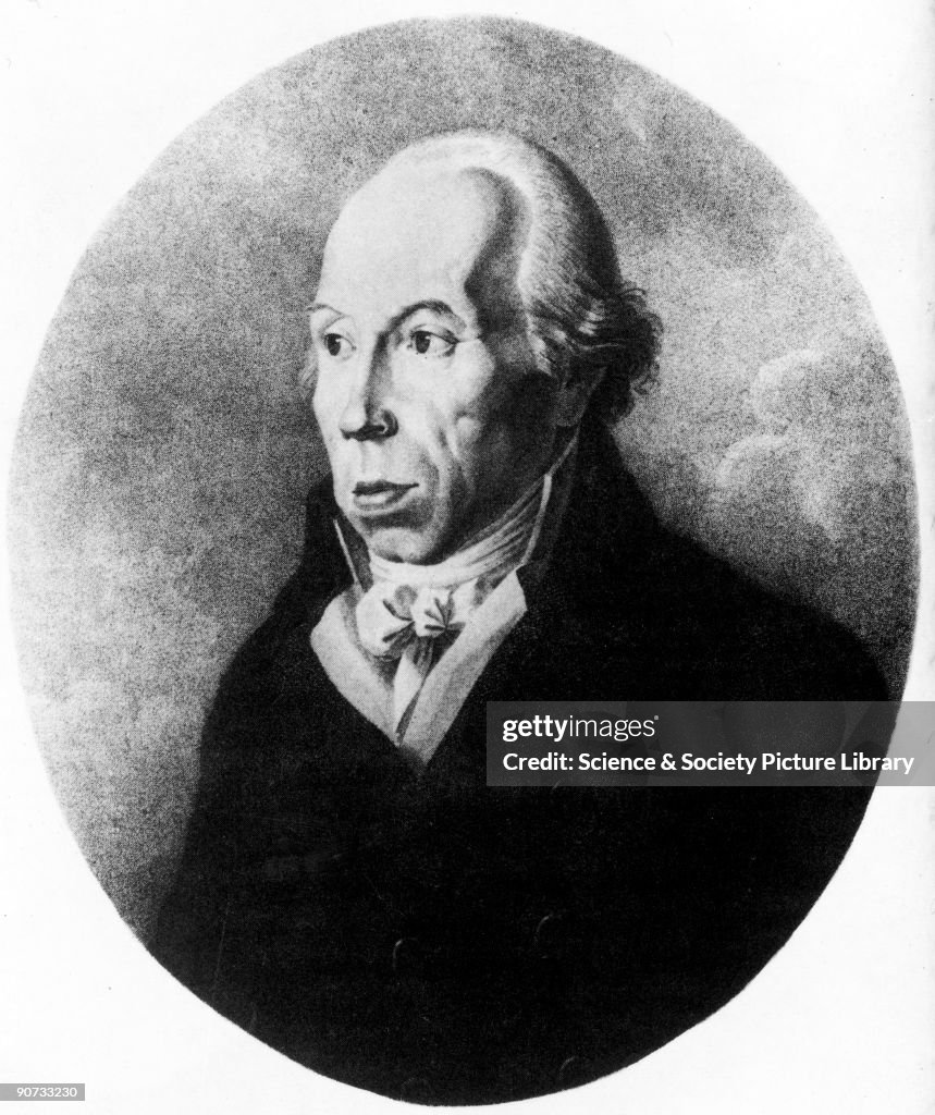 Martin Heinrich Klaproth, German chemist, late 18th century.