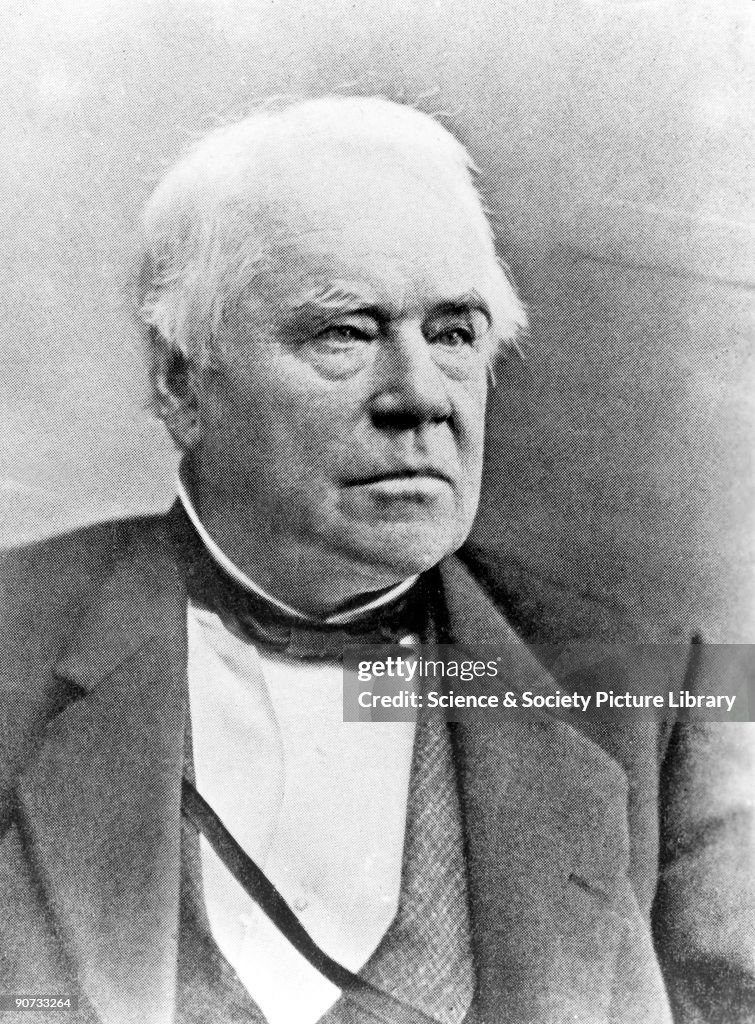 James Bicheno Francis, English-American inventor, c 1880.