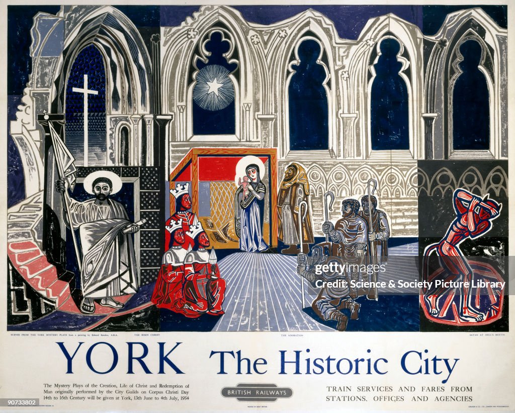 �York�, BR poster, 1954.