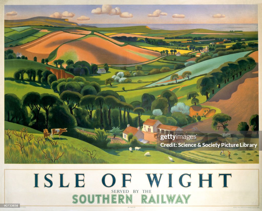 �Isle of Wight�,SR poster, 1946.