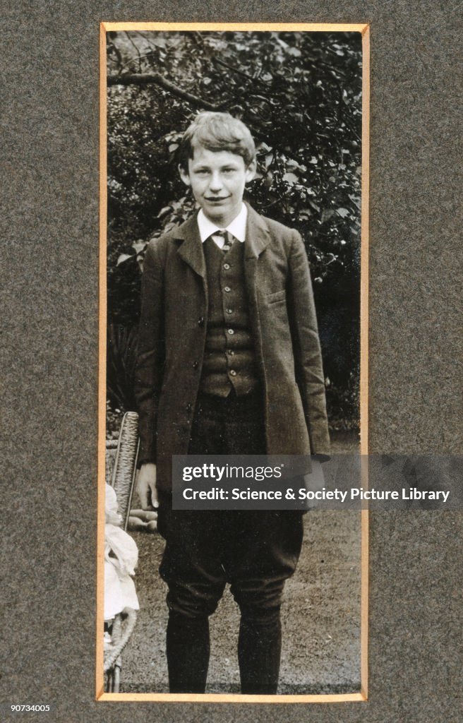 George Paget Thomson as a young man, c 1909.
