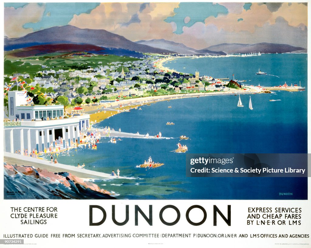 �Dunoon�, LNER/LMS poster, 1923-1947.