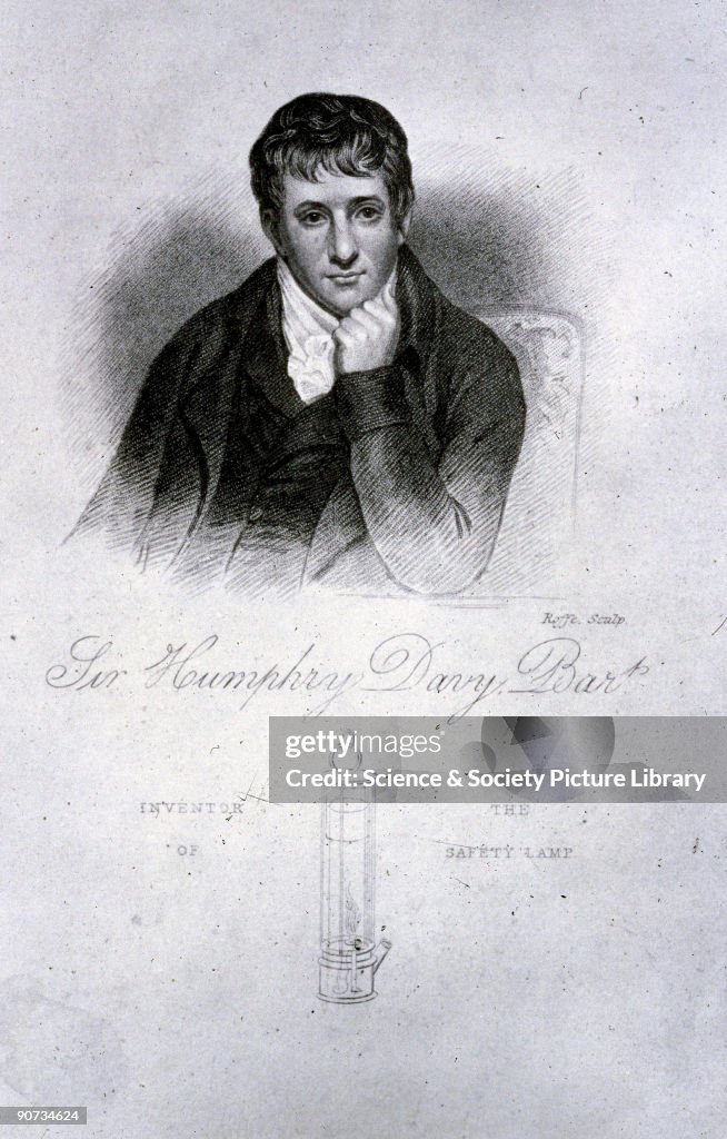 Sir Humphry Davy, chemist, 1822.