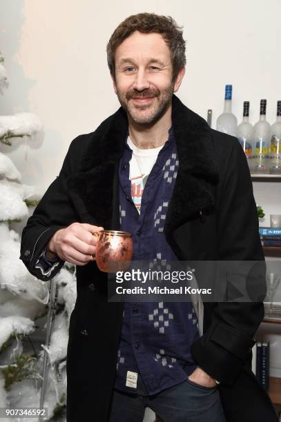 Actor Chris O'Dowd attends the "Juliet, Naked" after-party at the Grey Goose Blue Door during Sundance Film Festival on January 19, 2018 in Park...